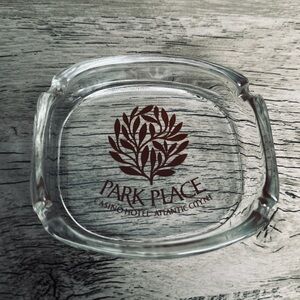 Park Place Glass Ashtray